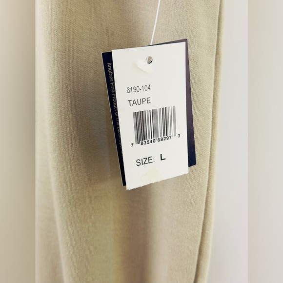 Men’s Safe Harbor Sportswear Collared Short Sleeve Top White/Taupe Black… - Picture 4 of 8